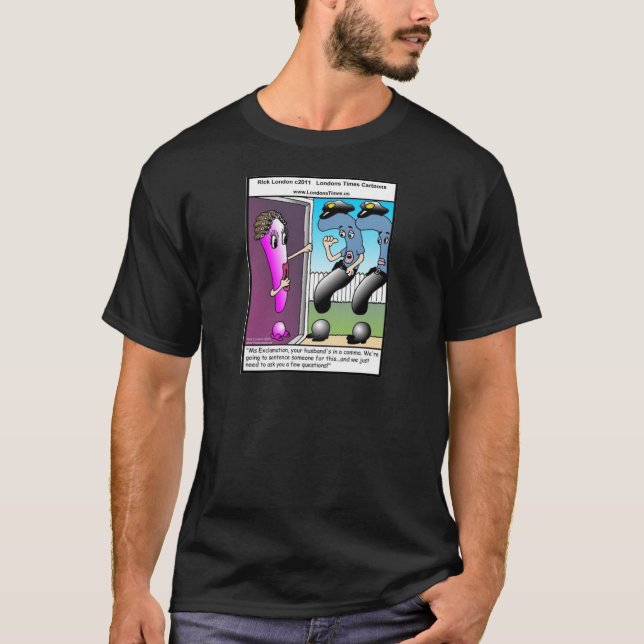 Londons Times Cartoon Tees -> Londons Times Teckna Tee Shirt (Framsida)