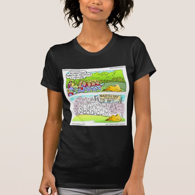 Londons Times Cartoon Tees -> Londons Times Teckna Tee Shirt (Framsida)