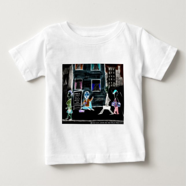 Londons Times Cartoon Tees T-shirt (Framsida)