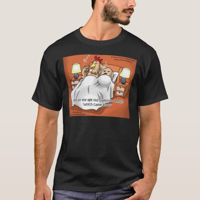 Londons Times Cartoon Tees T Shirt (Framsida)
