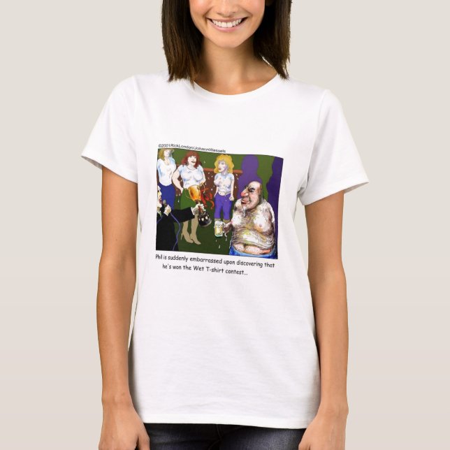 Londons Times Cartoon Tees T Shirt (Framsida)