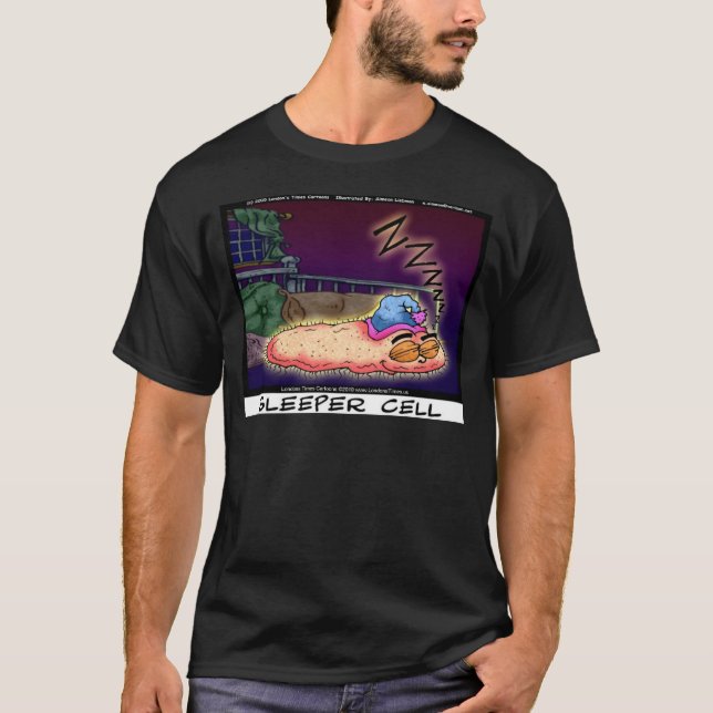 Londons Times Cartoon Tees T Shirt (Framsida)