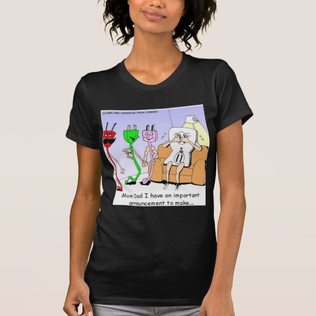 Londons Times Cartoon Tees T Shirt (Framsida)
