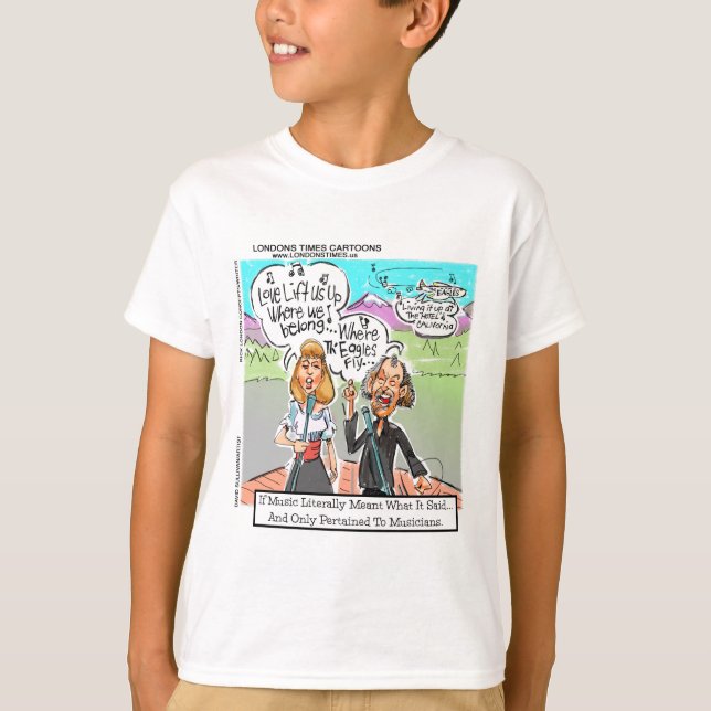 Londons Times Cartoon Tees Tee (Framsida)