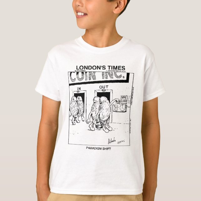 Londons Times Cartoon Tees Tee (Framsida)