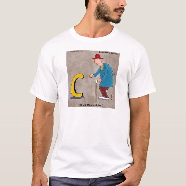 Londons Times Cartoon Tees Tee Shirt (Framsida)