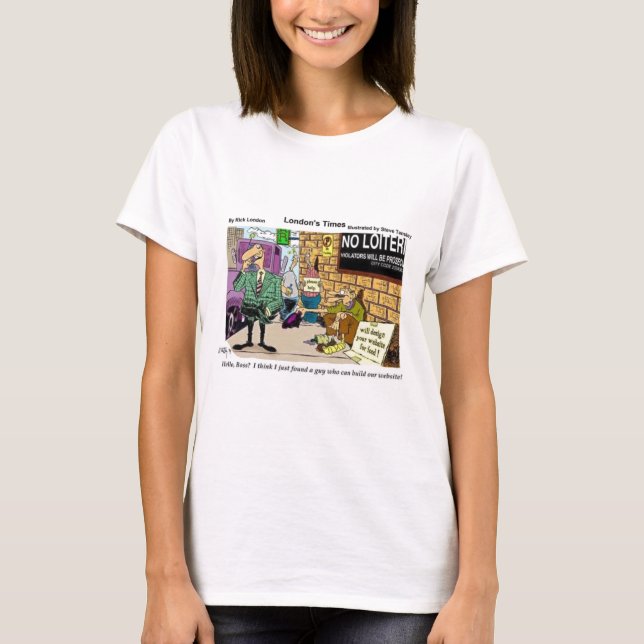 Londons Times Cartoons T-shirts (Framsida)