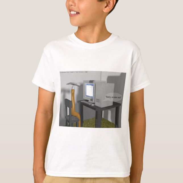 Londons Times Tecknad Tees T Shirt (Framsida)