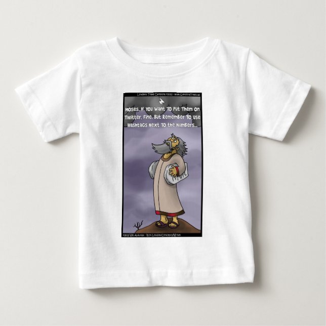 Londons Times Tecknad Tees T-shirt (Framsida)