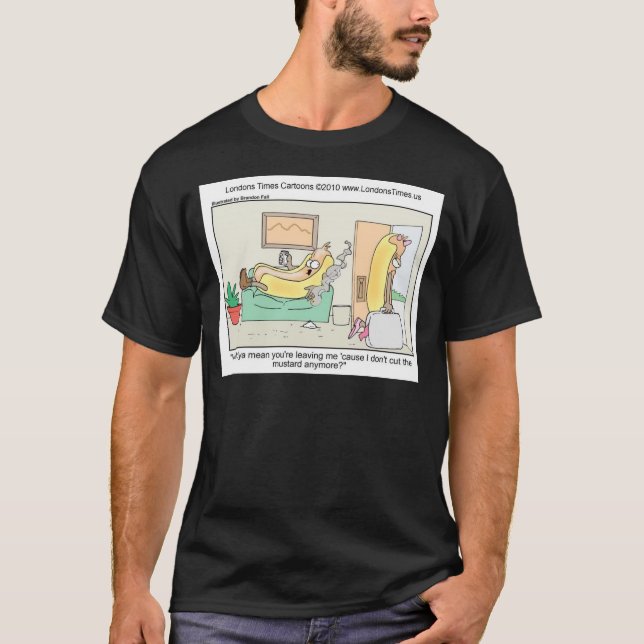 Londons Times Tecknad Tees Tee (Framsida)