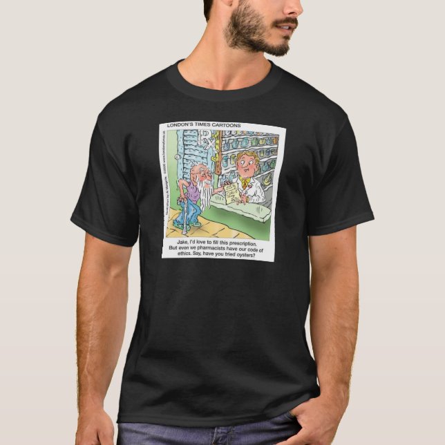 Londons Times Tecknad Tees Tee (Framsida)