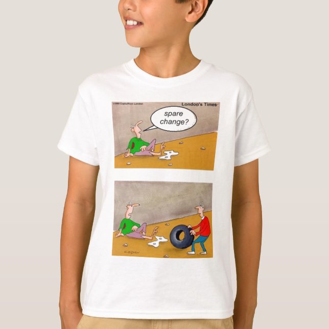 Londons Times Tecknads Tees T-shirt (Framsida)