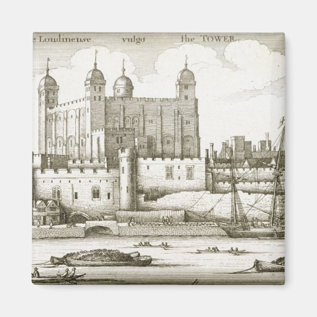 Londons Torn, 1647 (engrave) Magnet (Framsidan)