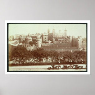 Londons Torn (foto av sepia) Poster