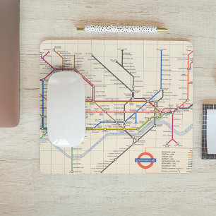 Londons tunnelbana Karta Musmatta