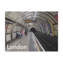 Londons tunnelbana - vykort
