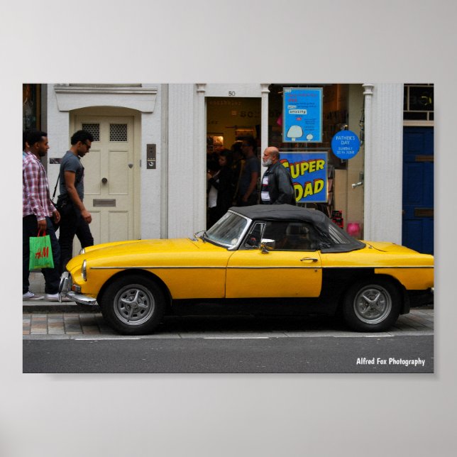 Londonstil Poster (Framsidan)