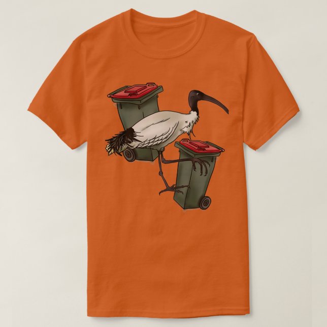 Lone Bin Chicken T Shirt (Design framsida)
