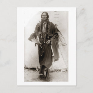 Lone Comanche Vykort