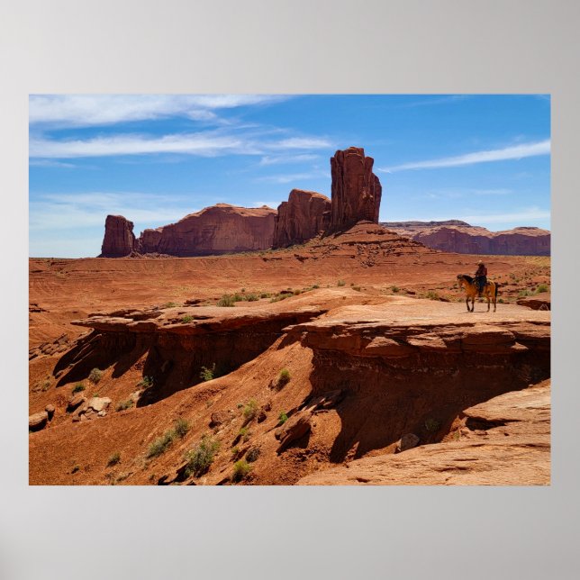 Lone Cowboy Poster (Framsidan)