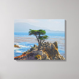 Lone Cypress, Monterey, Kalifornien-Kanvastrycket Canvastryck