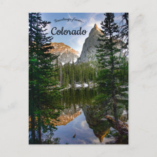 Lone Eagle Peak Colorado Vykort
