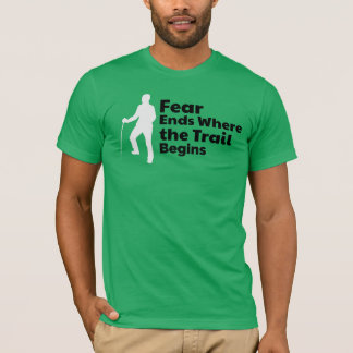 Lone Hiker Silhouette - testad spårtest T Shirt