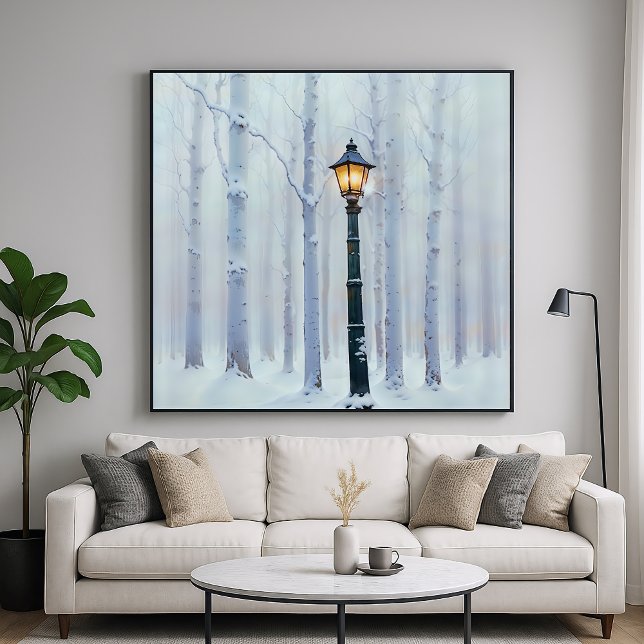 Lone Lamppost - Melancholy Art Design Poster (Skapare uppladdad)