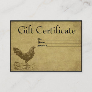 Lone Ol'Tupp - Prim Gift-kort Rabattkort
