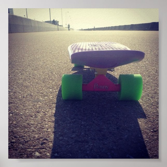Lone Penny Skateboard Nickel. Poster (Framsidan)