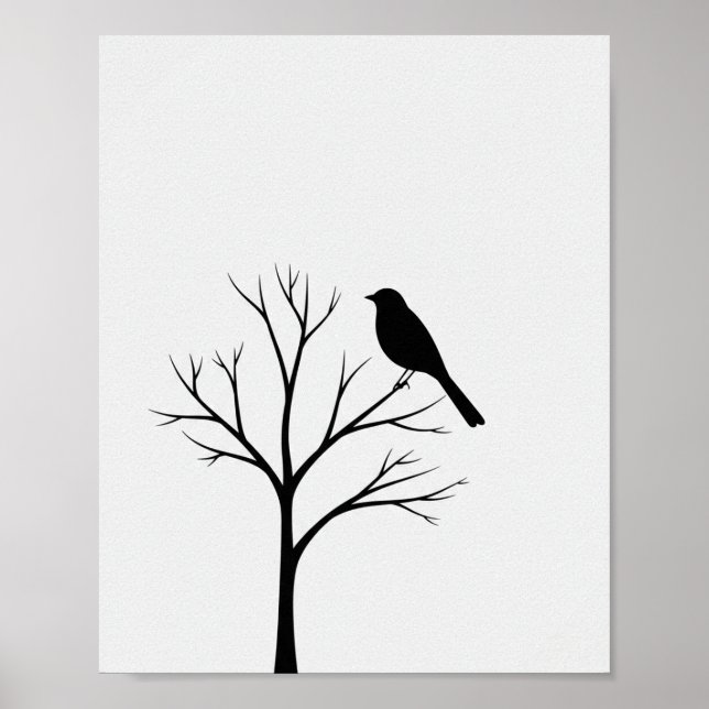 Lone Perch Poster (Framsidan)