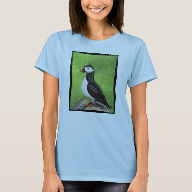 LONE PUFFIN - pippit-skjorta T Shirt (Framsida)