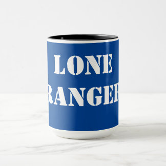 Lone Ranger Svart 0,44 l Ringer Mugg