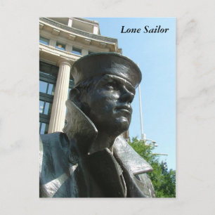 Lone Sailor Vykort