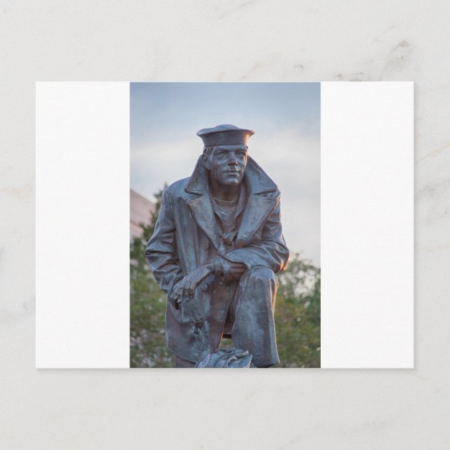 Lone Sailor Vykort (Framsida)