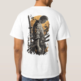 Lone Samurai Warrior T Shirt