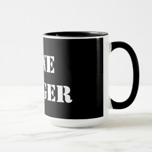 Lone Skogsvaktare Black 15 oz Ringer Mugg