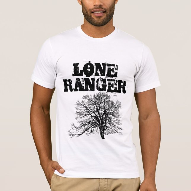 Lone skogsvaktare t shirt (Framsida)