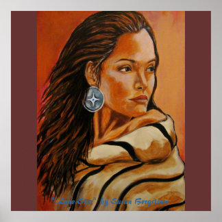 "Lone Star" av Susan Bergstrom Poster