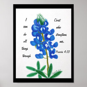 Lone Star Bluebonnet-inspirationspresentation Poster