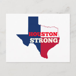 Lone Star Houston Strong Vykort