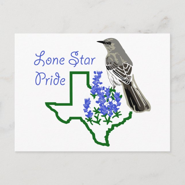 Lone Star-Pride Vykort (Framsida)