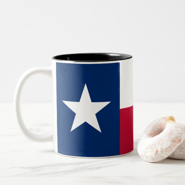 Lone Star State - Texas resecopp Två-Tonad Mugg (Med munk)
