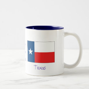 Lone Star State-Texas Två-Tonad Mugg