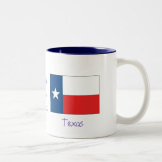 Lone Star State-Texas Två-Tonad Mugg