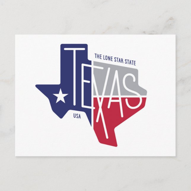 Lone Star State Vykort (Framsida)
