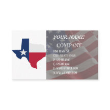 Lone Star Texas Flagga och Karta