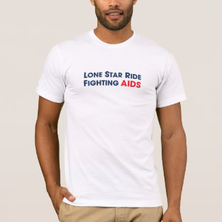 Lone stjärnarittmanar utslagsplats t-shirt