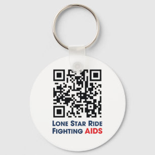 Lone stjärnarittmärkre Keychain Nyckelring