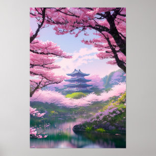 Lone Temple, Vår Landskap Poster